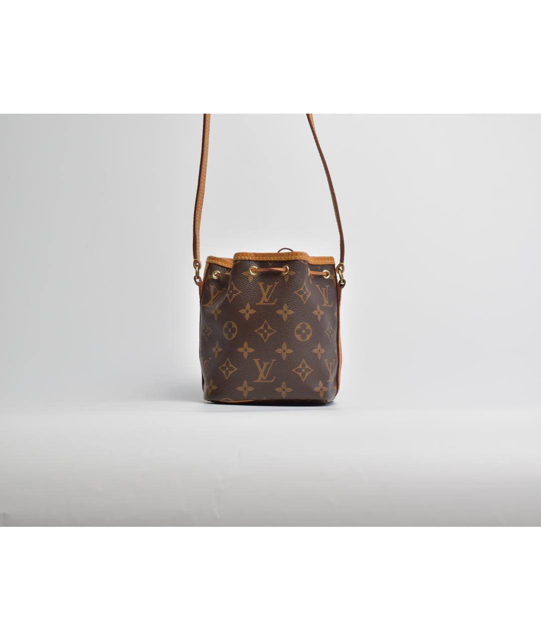 LOUIS VUITTON Коричневая сумка через плечо, фото 3