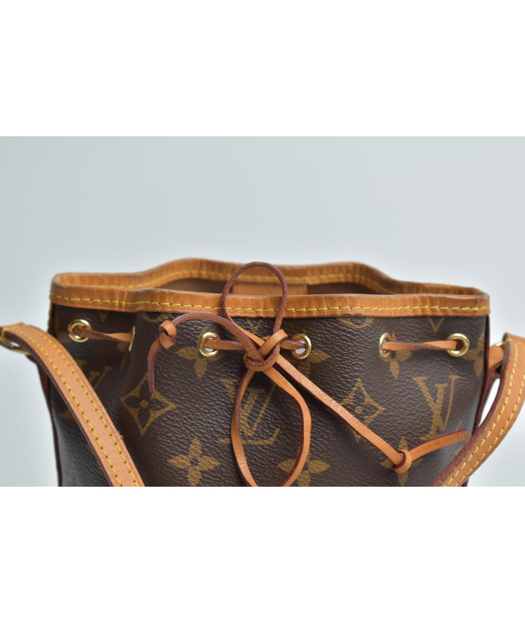 LOUIS VUITTON Коричневая сумка через плечо, фото 7
