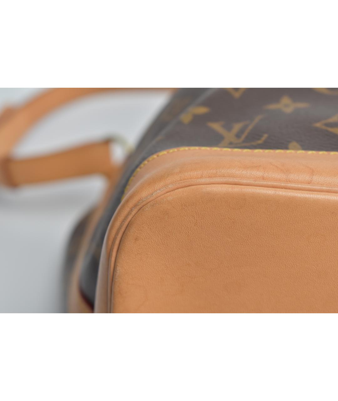 LOUIS VUITTON Коричневая сумка через плечо, фото 6