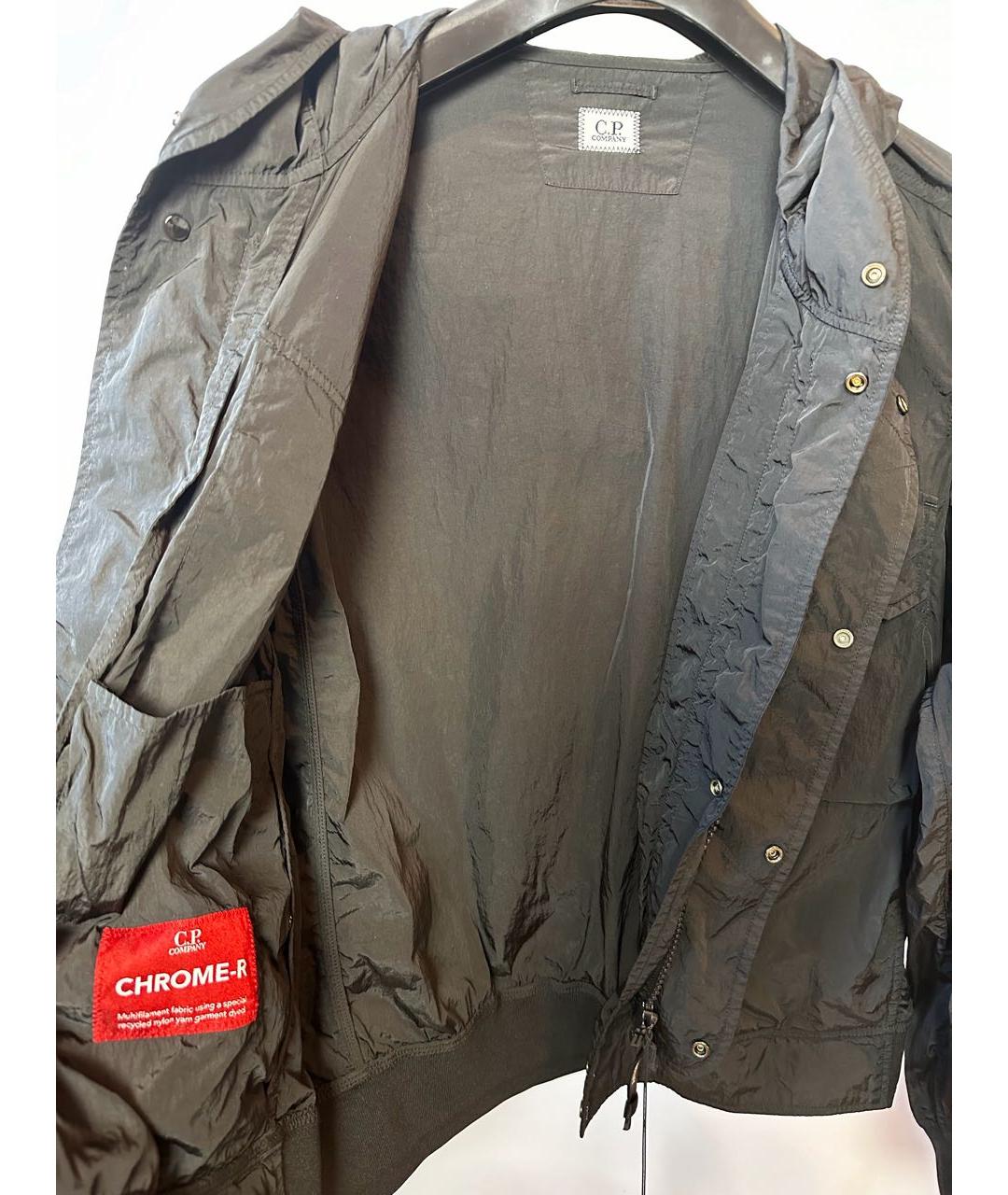 CP COMPANY Черная полиэстеровая куртка, фото 8