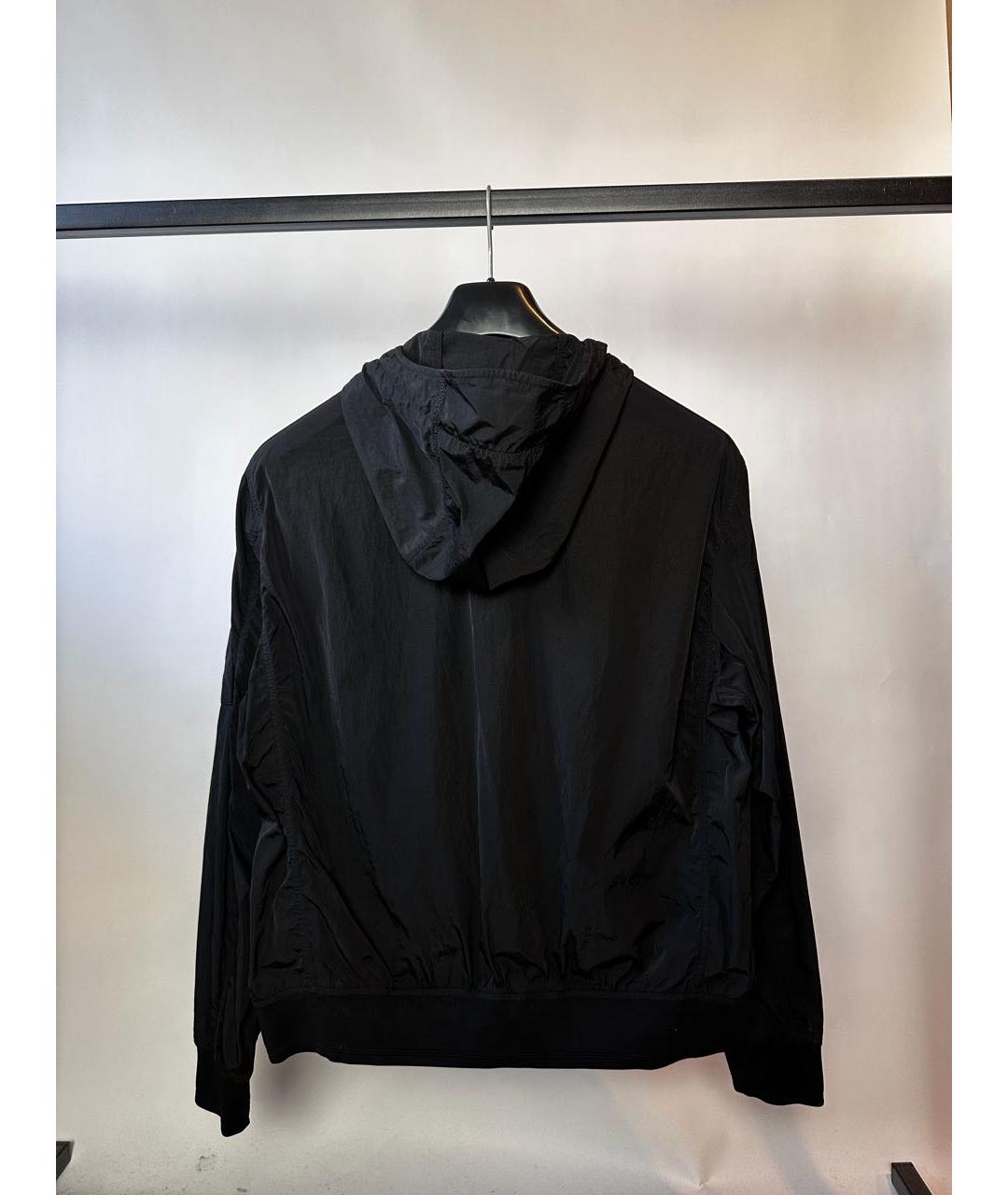 CP COMPANY Черная полиэстеровая куртка, фото 6