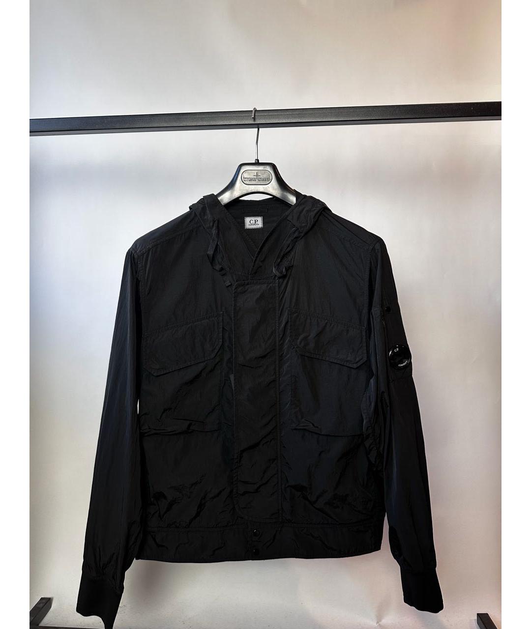 CP COMPANY Черная полиэстеровая куртка, фото 9