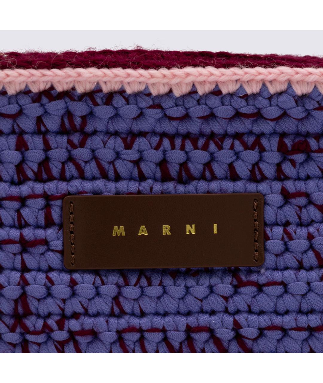 MARNI Мульти плетеная сумка через плечо, фото 4
