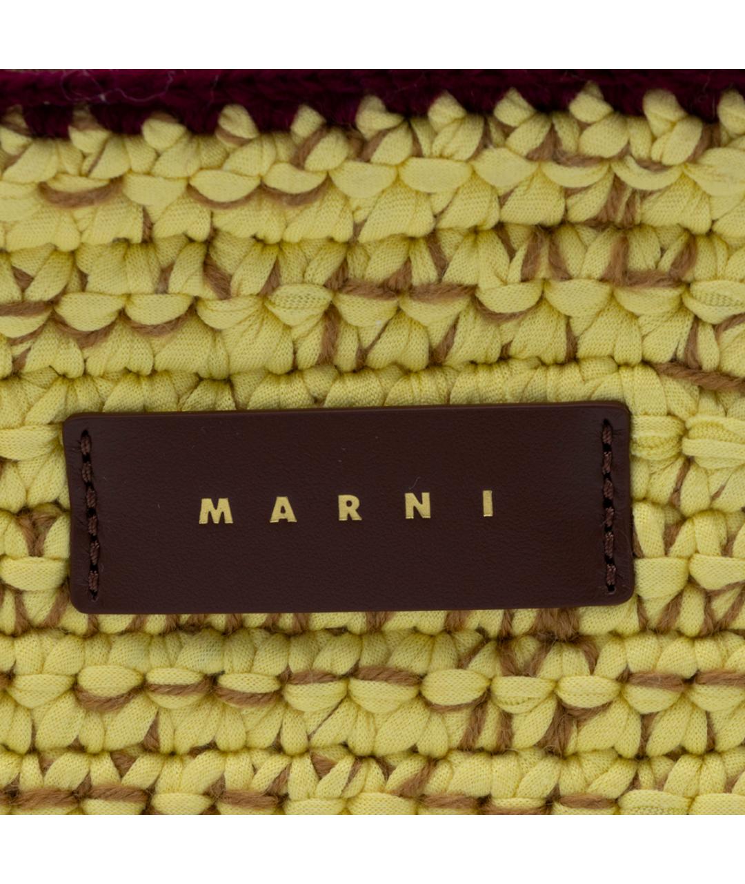 MARNI Мульти плетеная сумка через плечо, фото 4