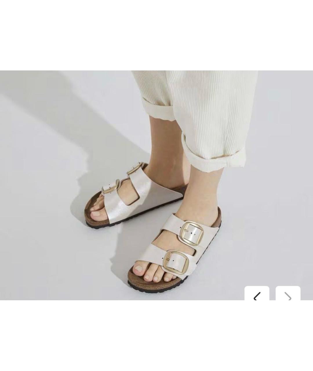 BIRKENSTOCK Бежевые сандалии, фото 8