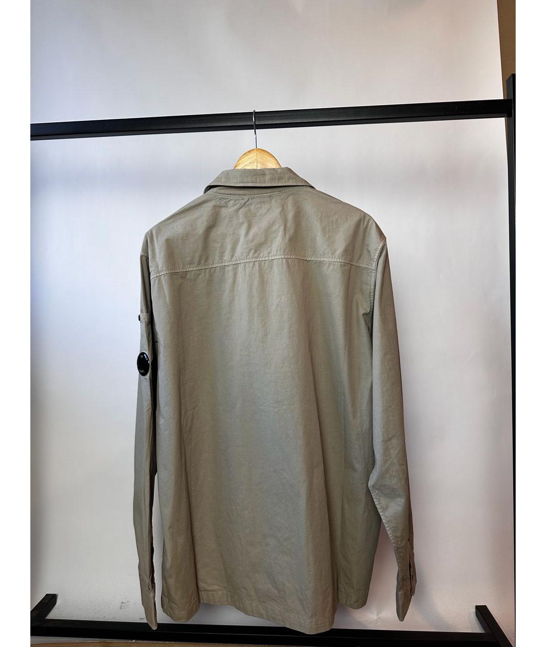 CP COMPANY Бежевая хлопковая куртка, фото 6