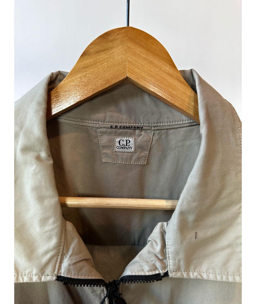 CP COMPANY Бежевая хлопковая куртка, фото 3