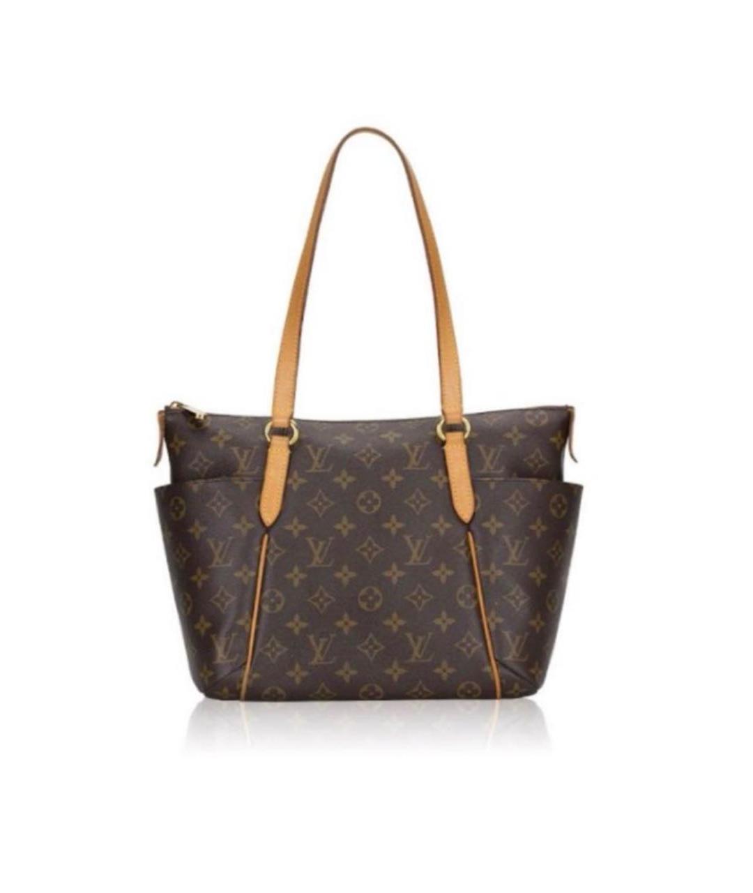 LOUIS VUITTON Коричневая сумка тоут, фото 1