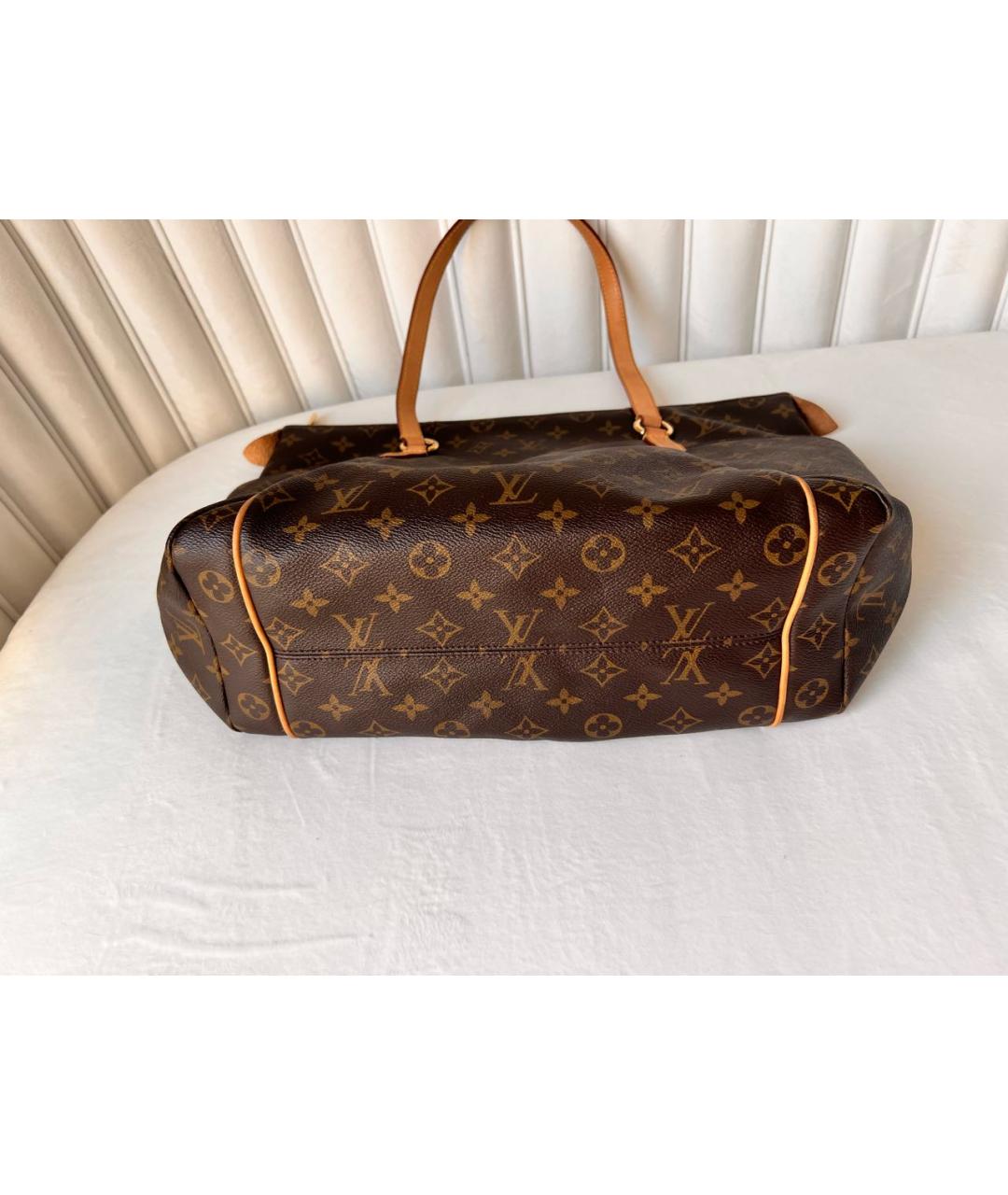 LOUIS VUITTON Коричневая сумка тоут, фото 4