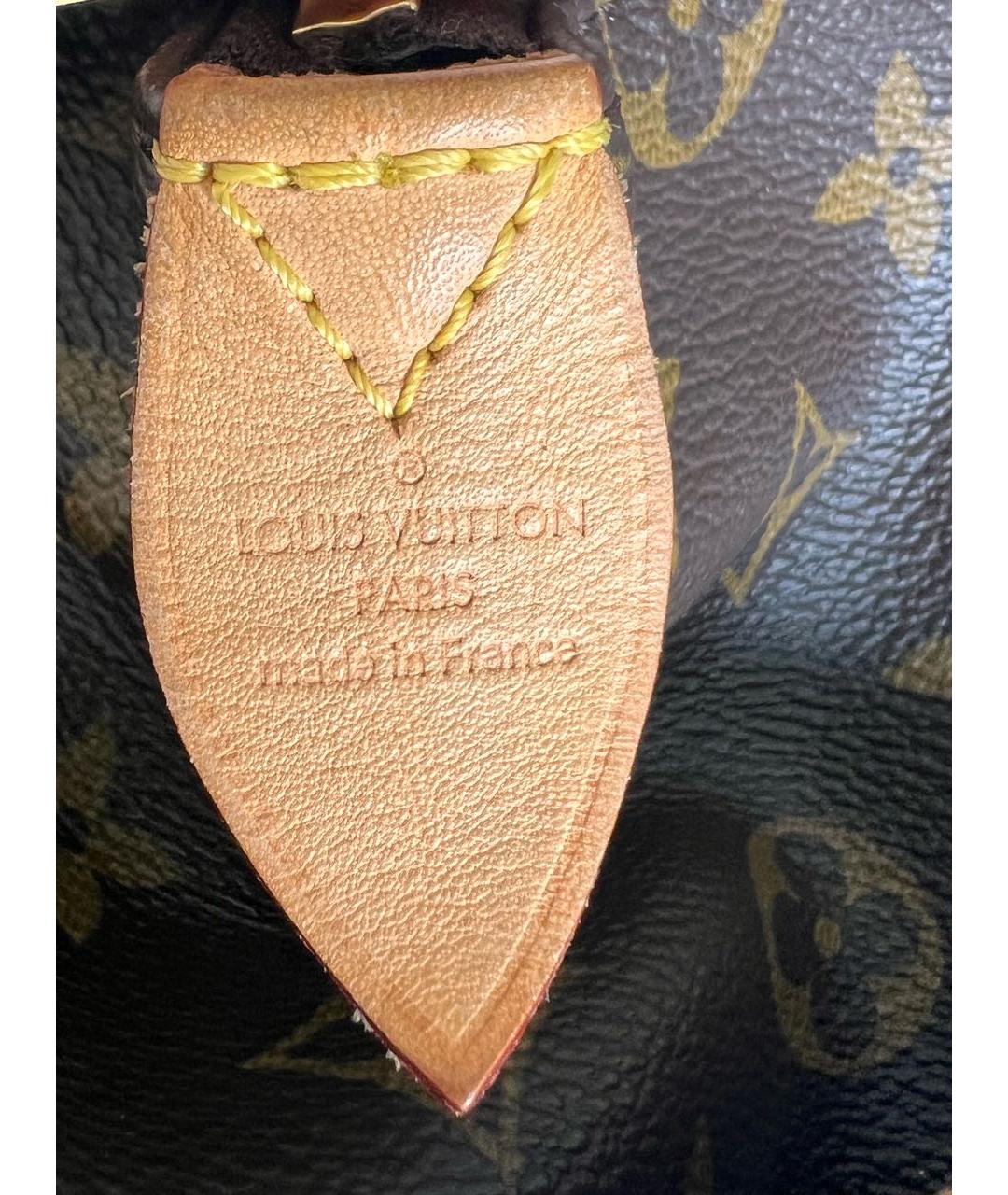 LOUIS VUITTON Коричневая сумка тоут, фото 8