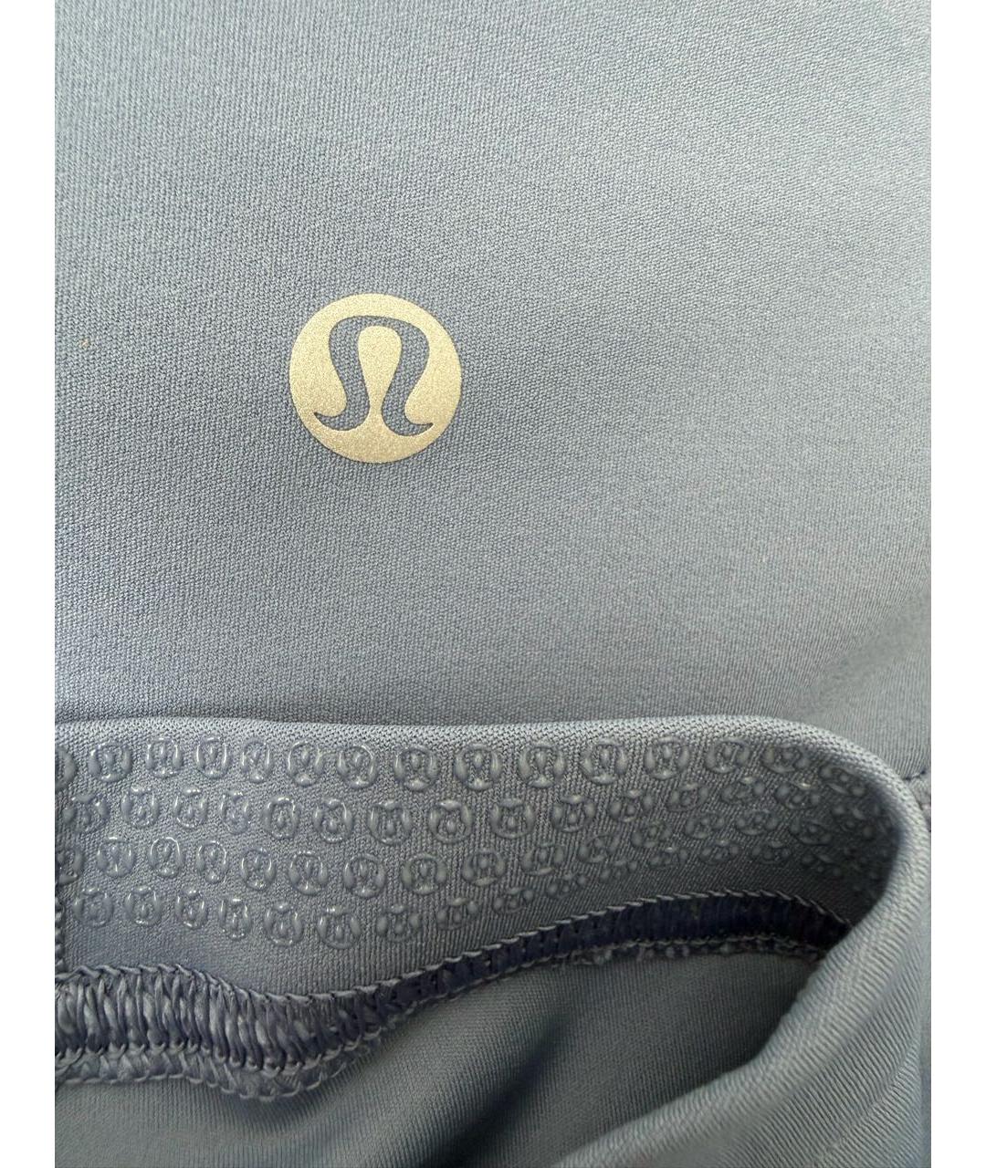 Lululemon Голубые полиамидовые спортивные брюки и шорты, фото 5