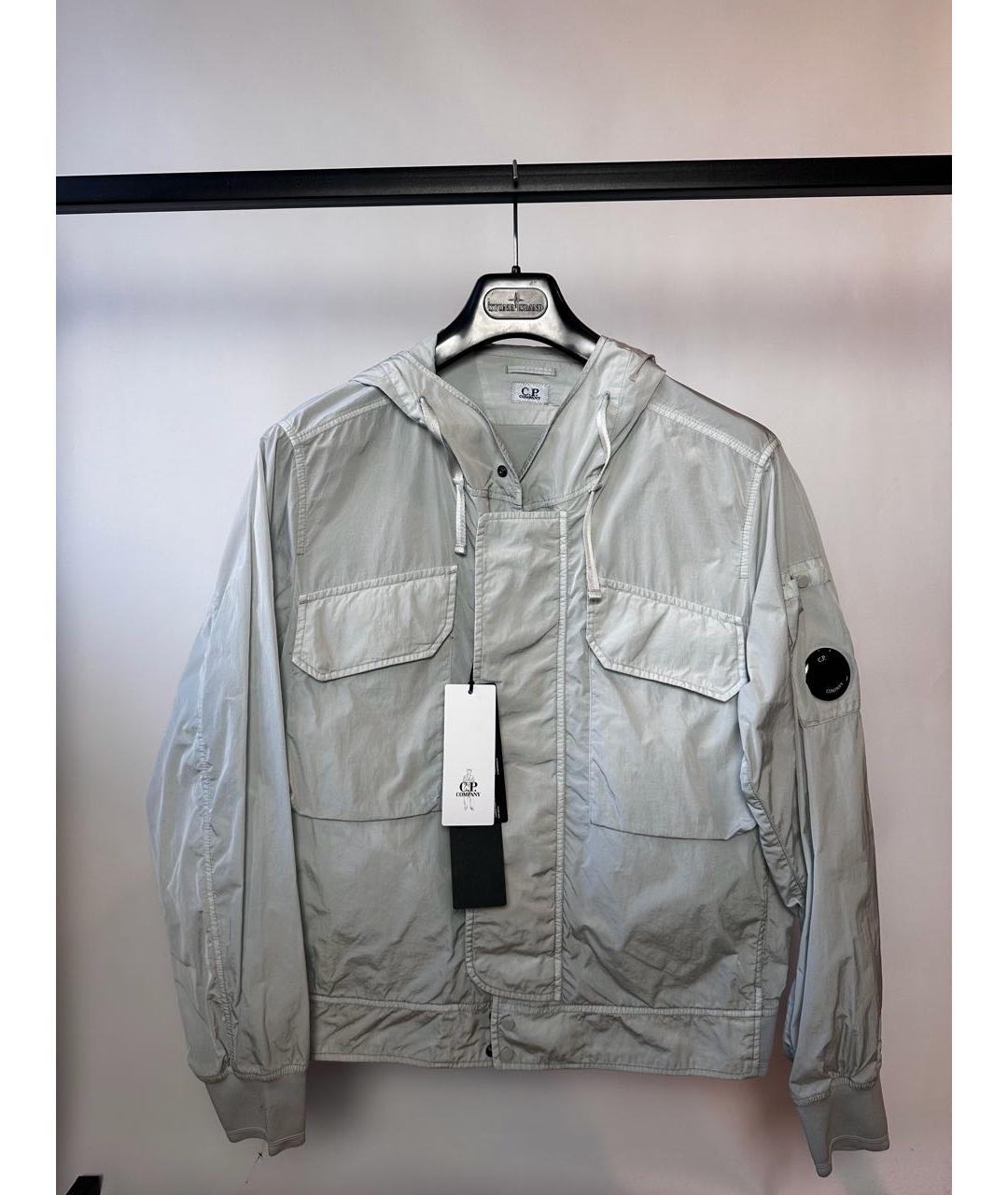 CP COMPANY Серая полиэстеровая куртка, фото 3