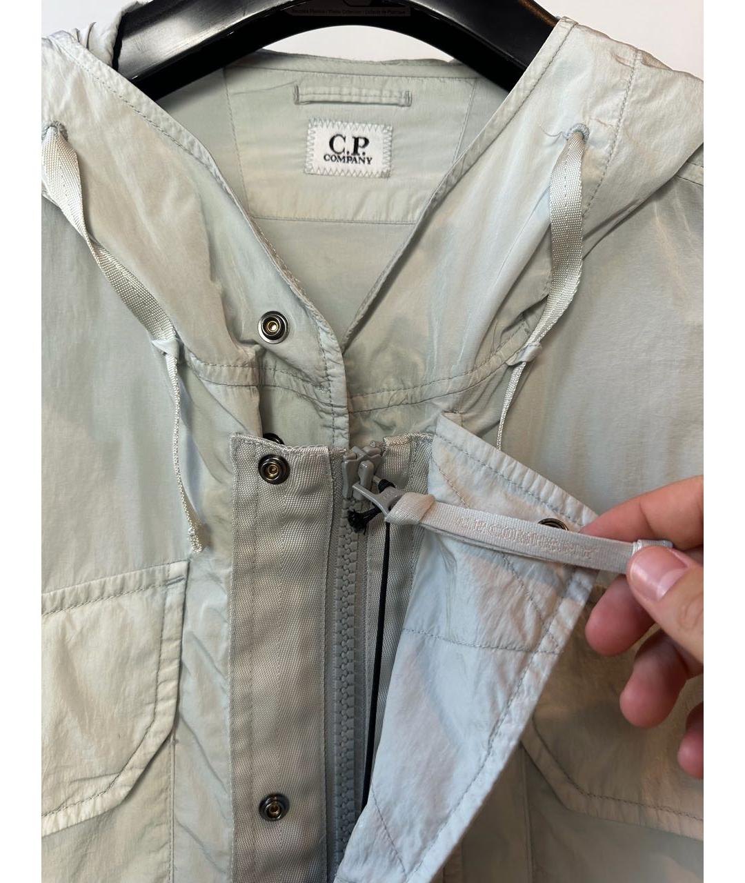 CP COMPANY Серая полиэстеровая куртка, фото 6