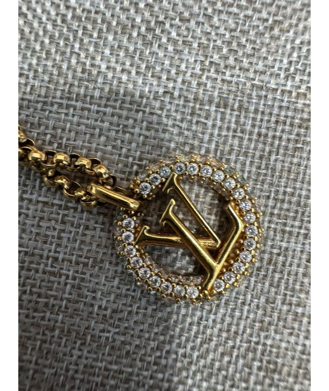 LOUIS VUITTON Золотое колье, фото 2