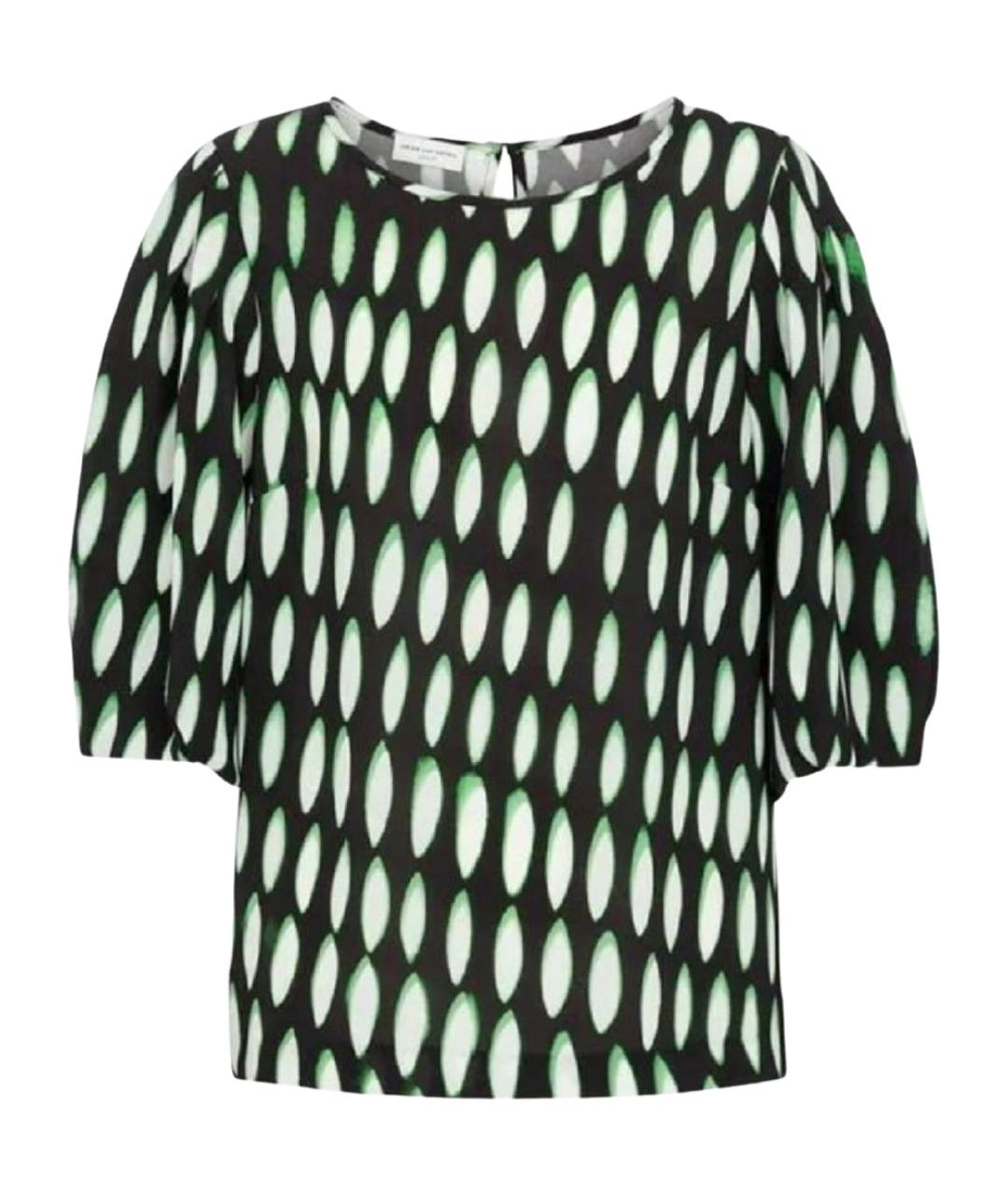 DRIES VAN NOTEN Мульти полиэстеровая блузы, фото 1