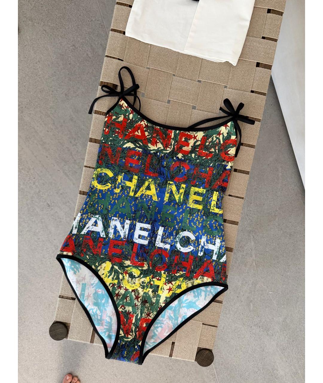 CHANEL Мульти купальник, фото 6