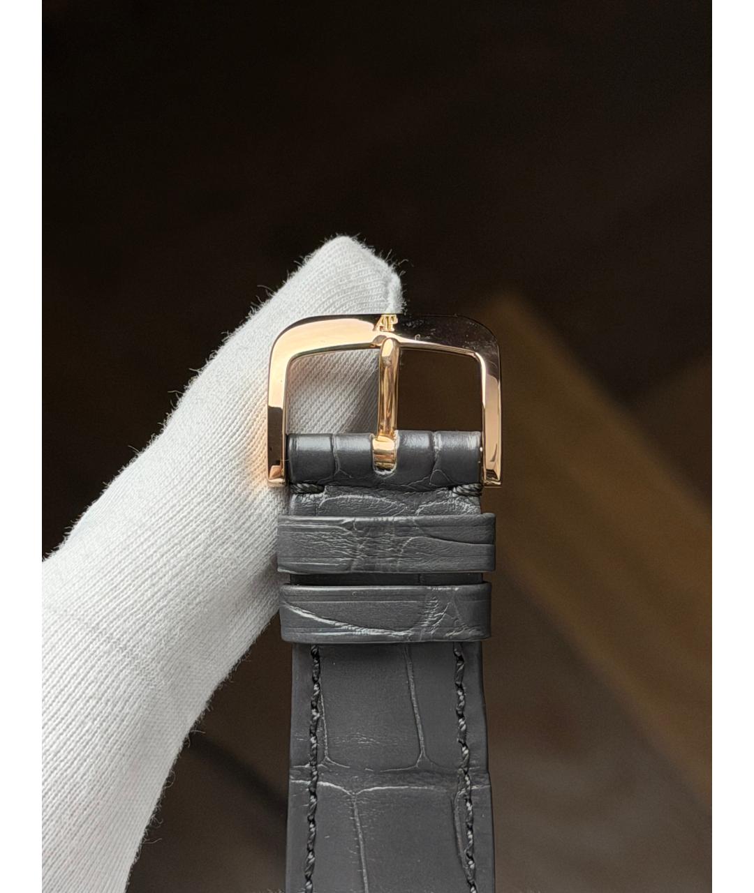 Audemars Piguet Серые часы из розового золота, фото 8