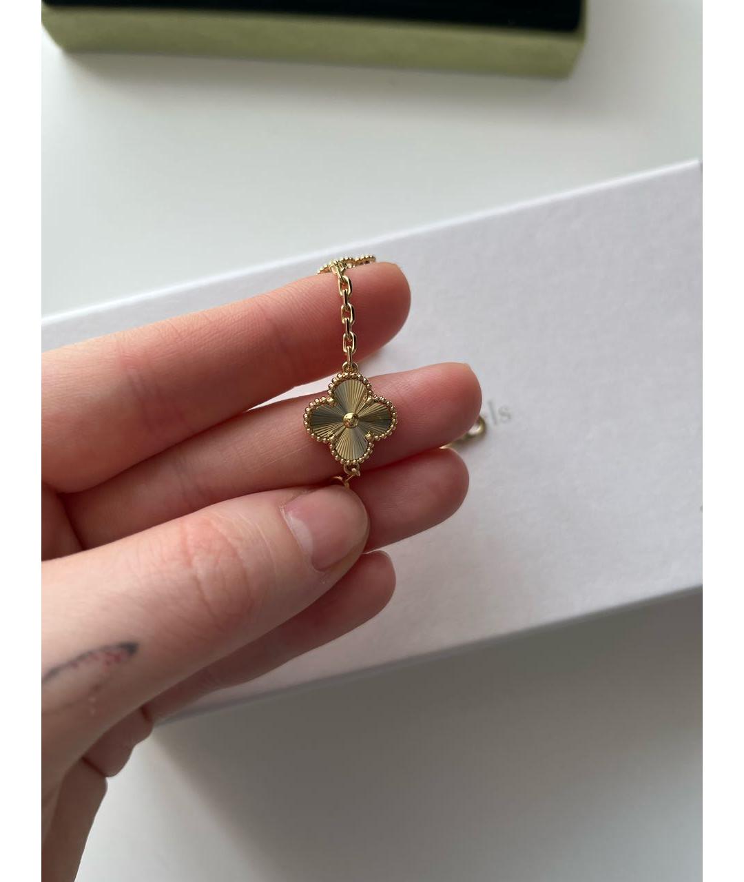VAN CLEEF & ARPELS Золотой браслет из желтого золота, фото 4