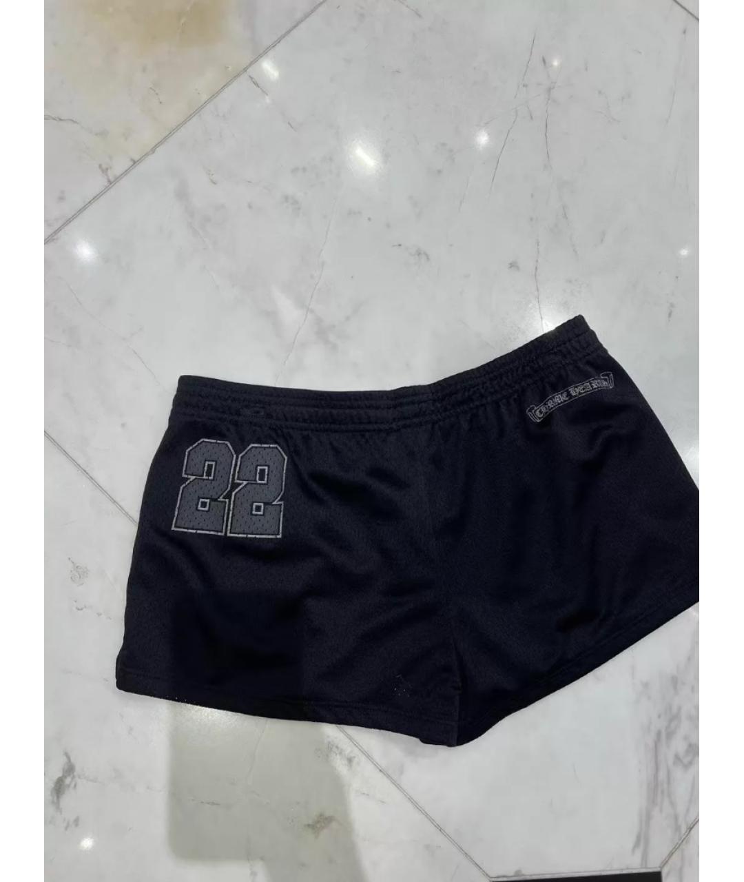 CHROME HEARTS Черные шорты, фото 2