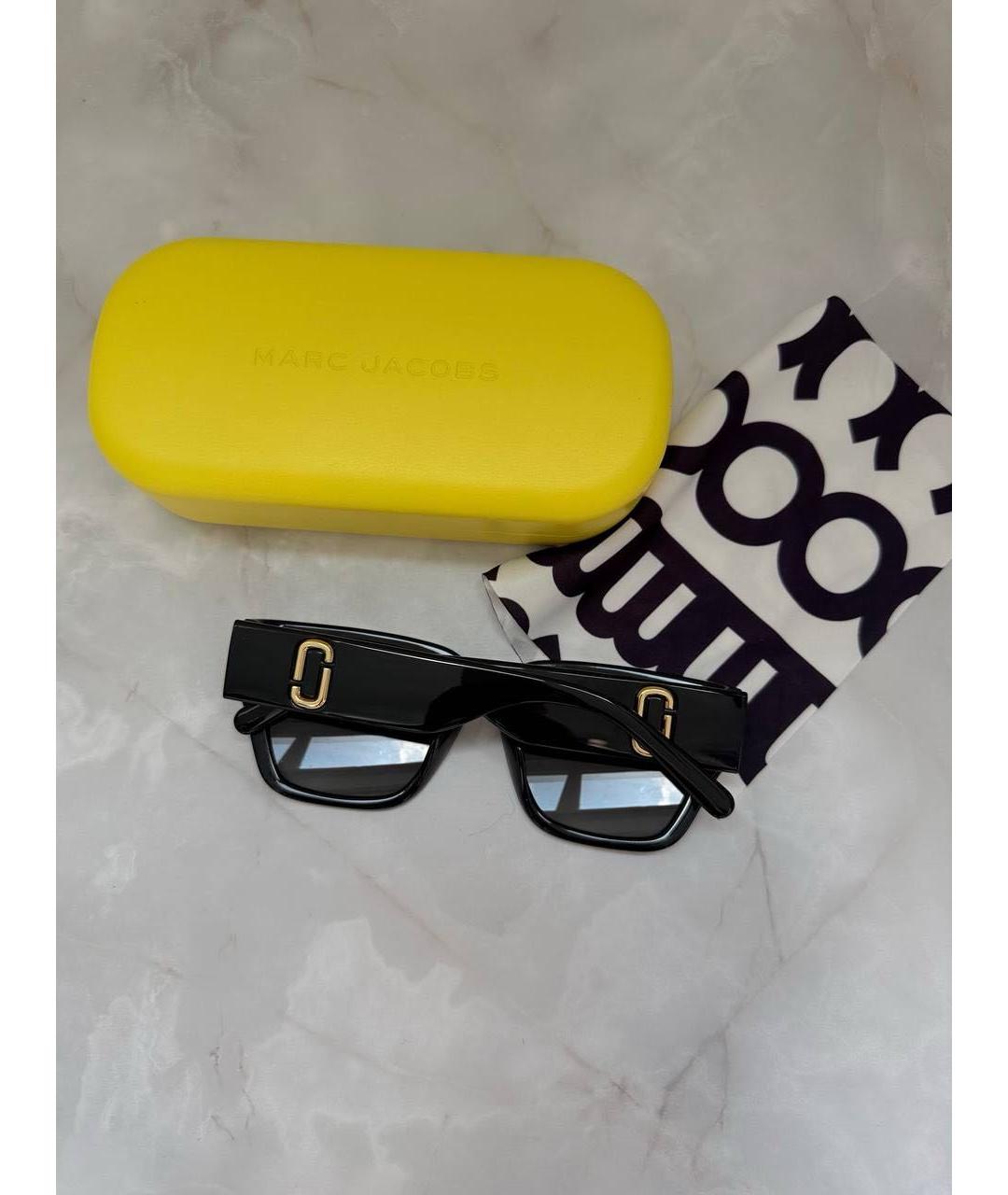 MARC JACOBS Черные пластиковые солнцезащитные очки, фото 5