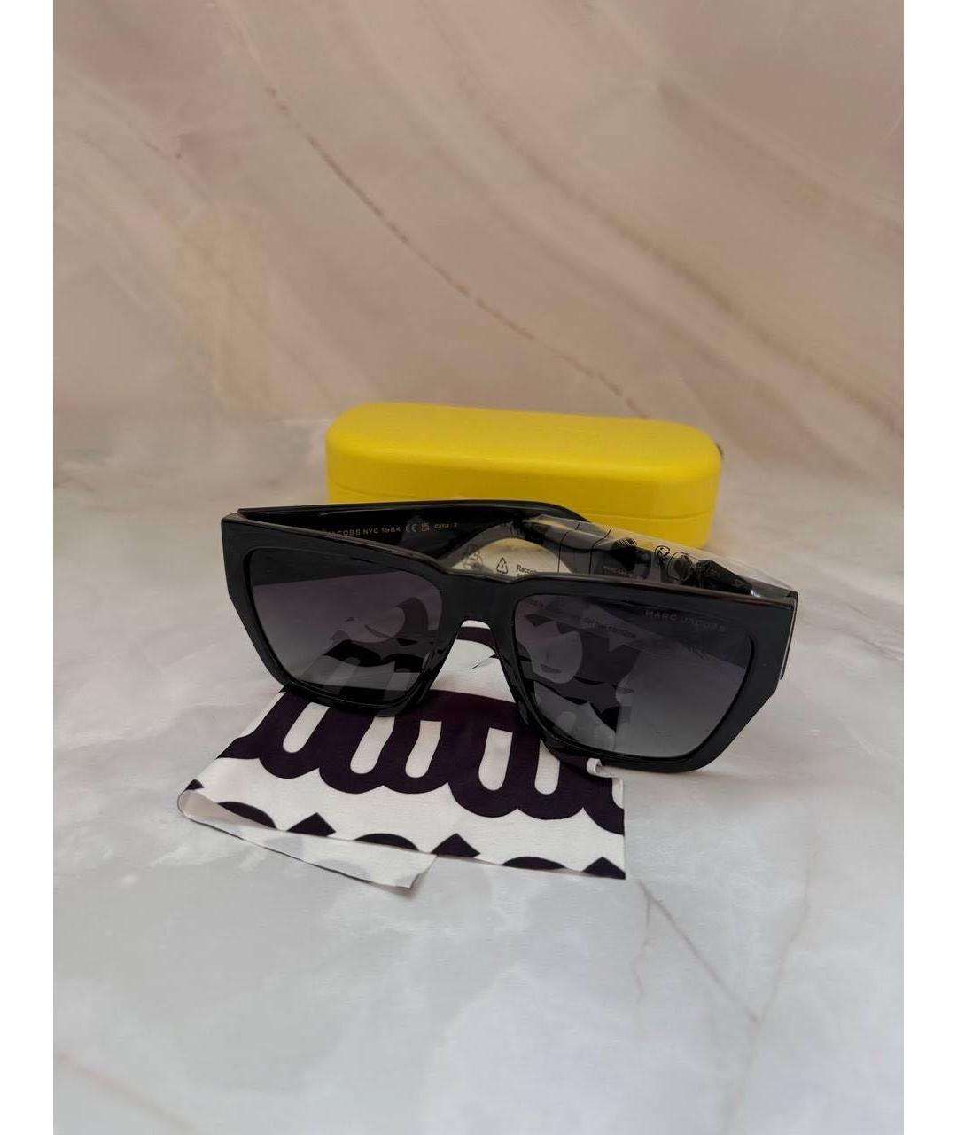 MARC JACOBS Черные пластиковые солнцезащитные очки, фото 2