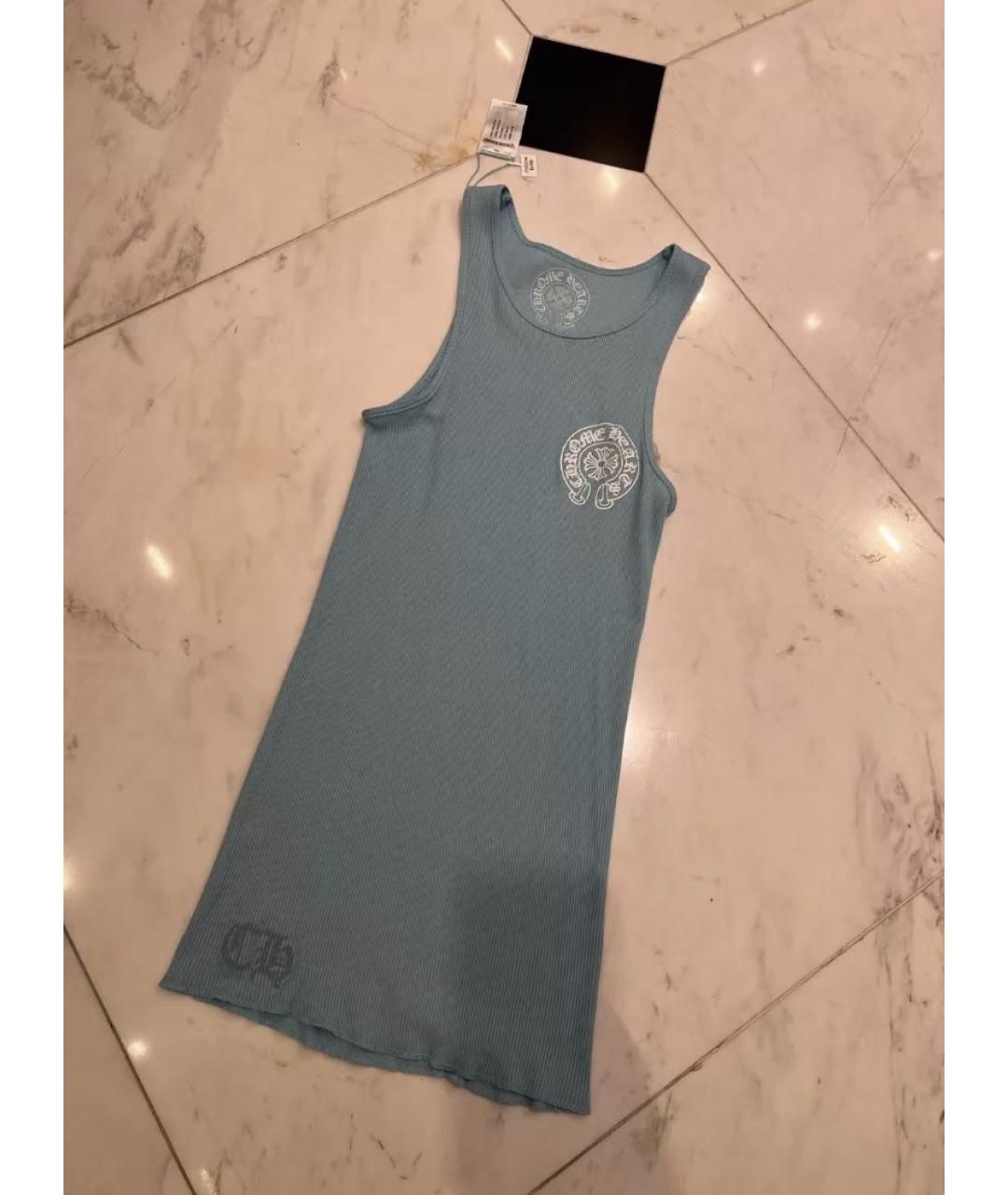 CHROME HEARTS Серое повседневное платье, фото 3