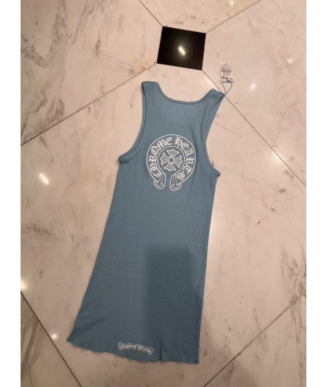 CHROME HEARTS Серое повседневное платье, фото 2