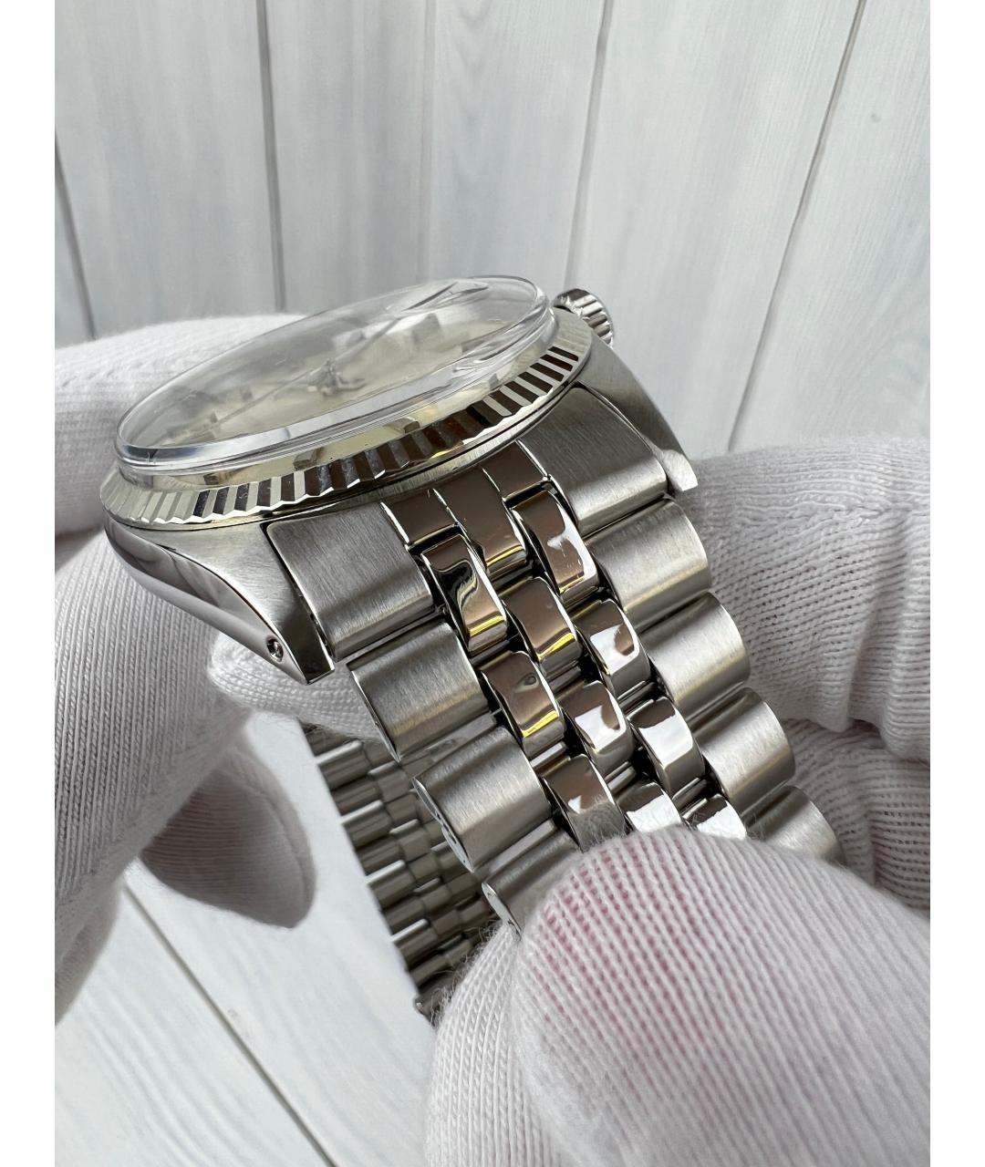 ROLEX Серебряные часы, фото 7