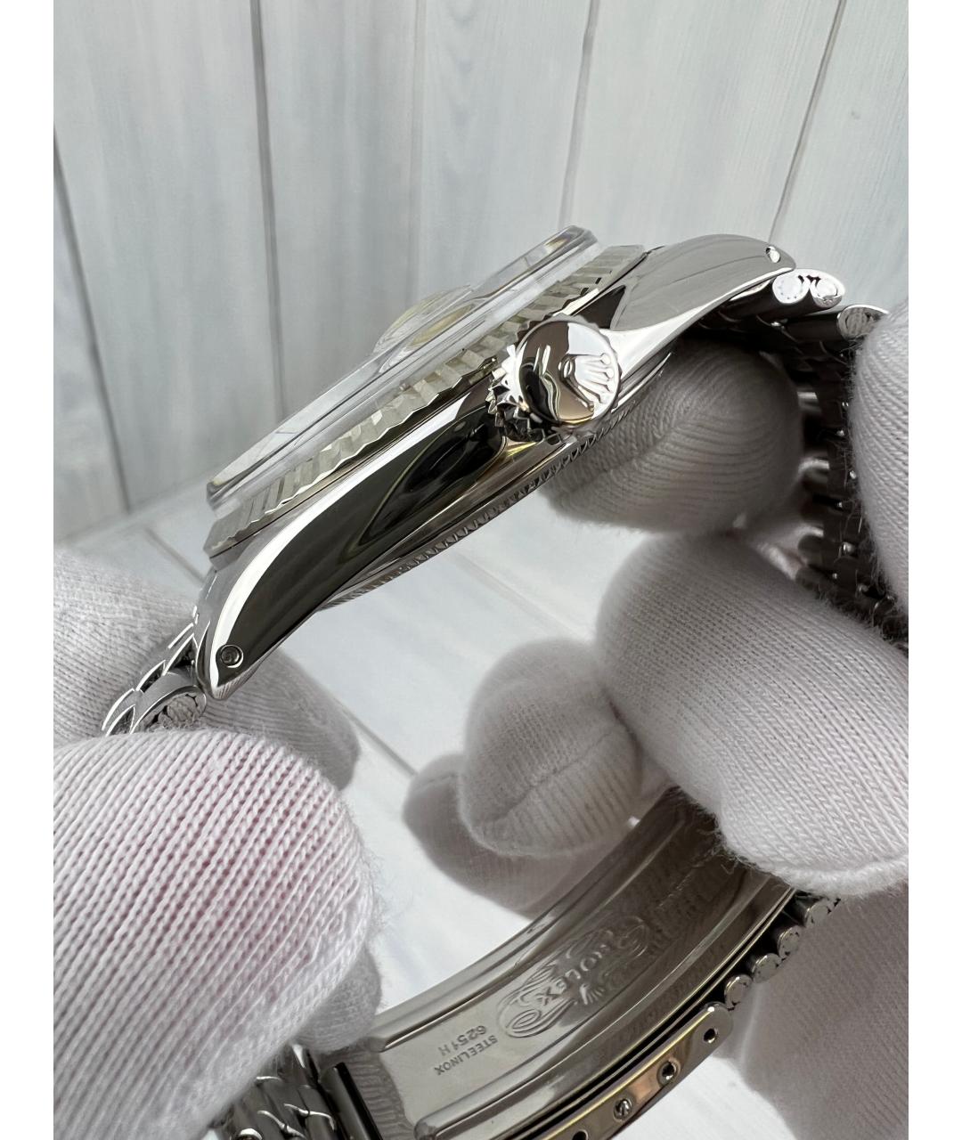ROLEX Серебряные часы, фото 4