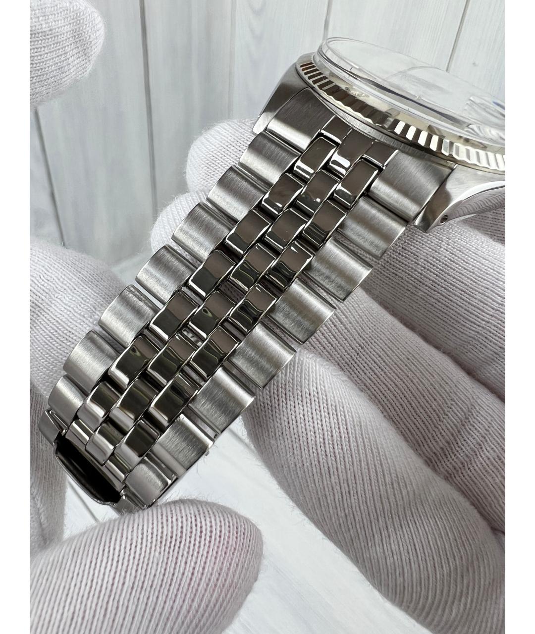 ROLEX Серебряные часы, фото 6