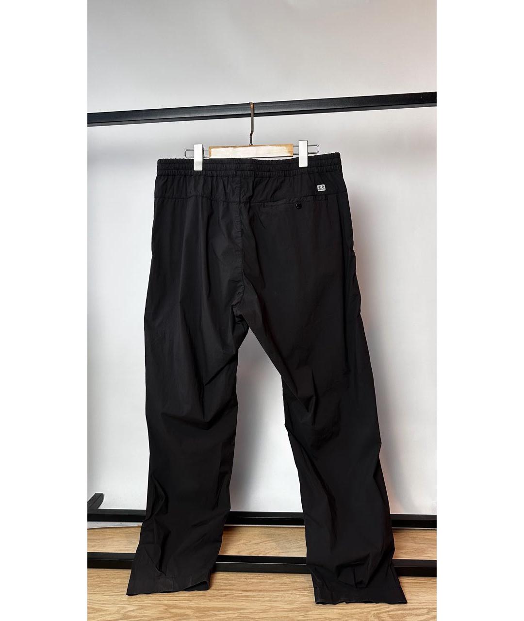 CP COMPANY Черные полиамидовые повседневные брюки, фото 7