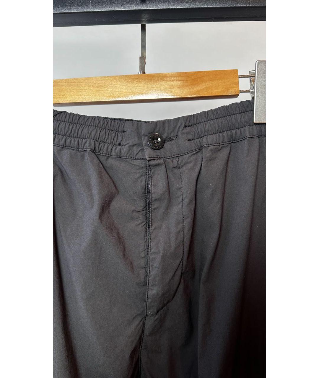 CP COMPANY Черные полиамидовые повседневные брюки, фото 2