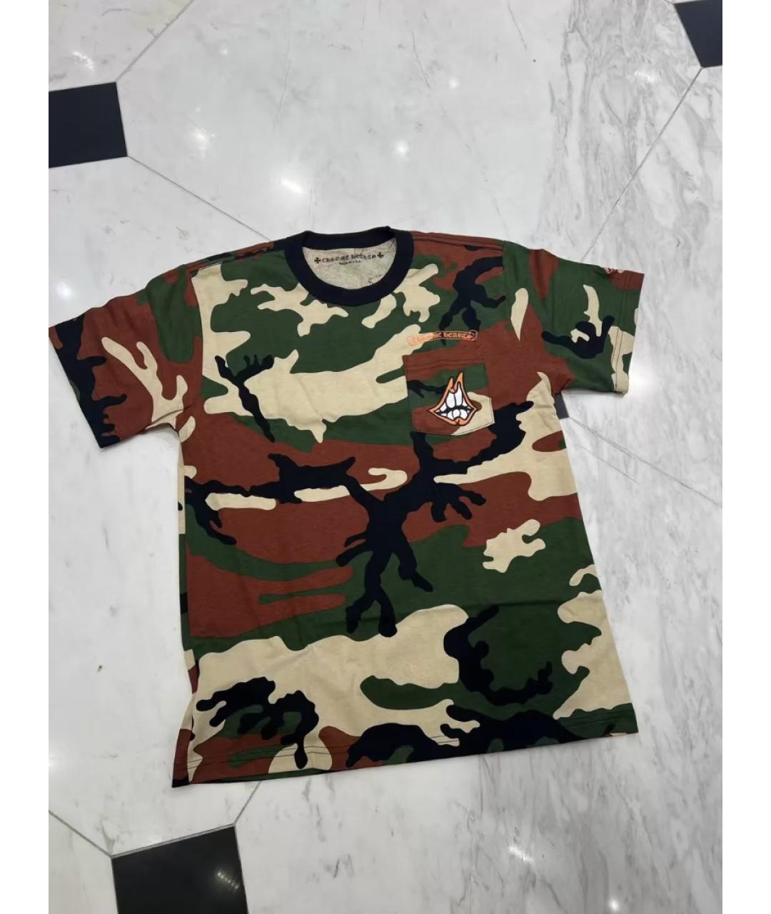 CHROME HEARTS Мульти футболка, фото 3