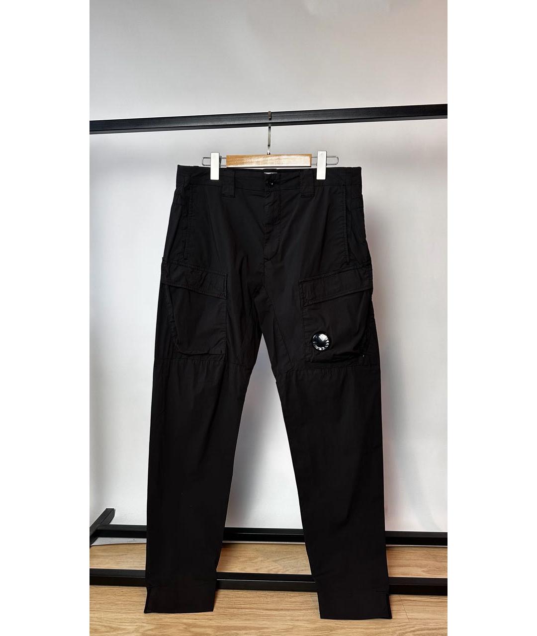 CP COMPANY Черные полиамидовые повседневные брюки, фото 9