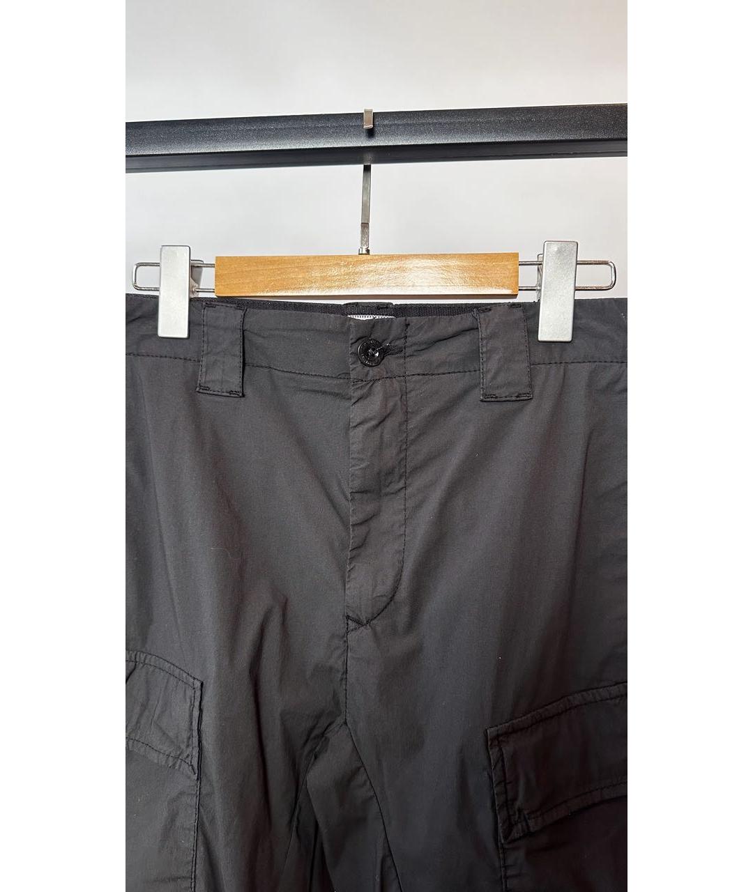 CP COMPANY Черные полиамидовые повседневные брюки, фото 2