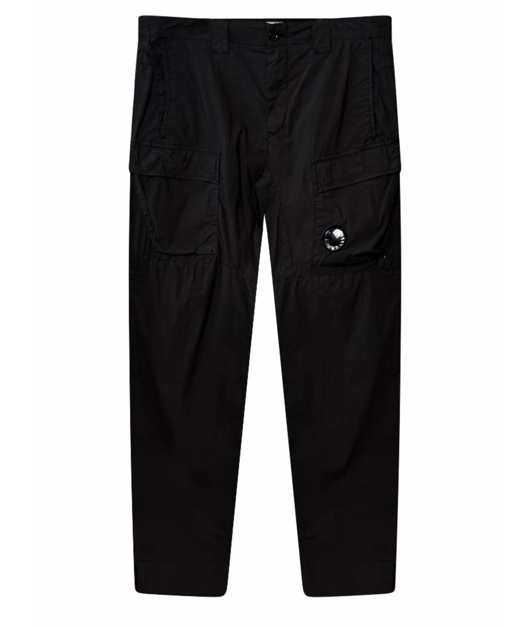 CP COMPANY Черные полиамидовые повседневные брюки, фото 1