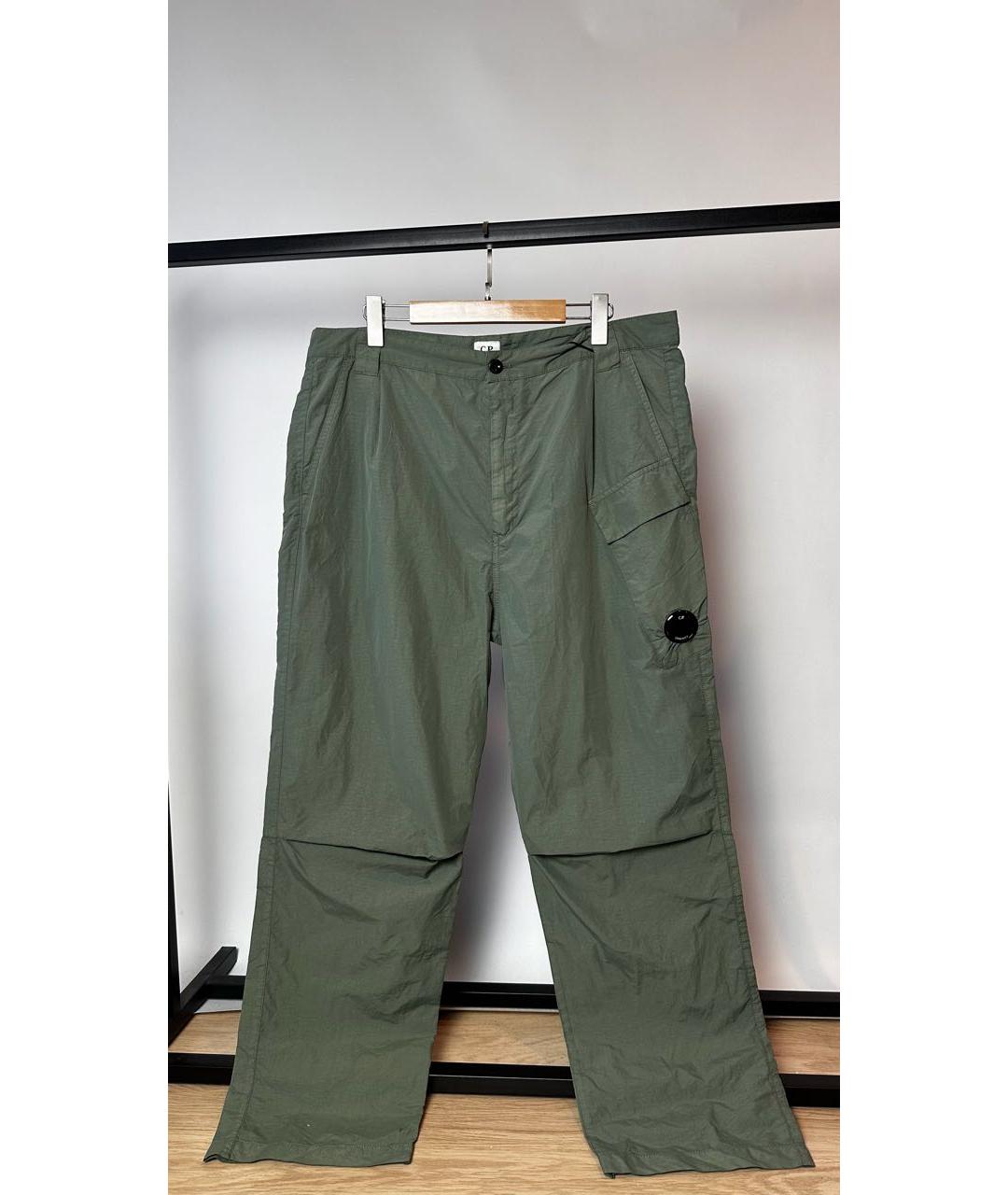 CP COMPANY Хаки полиамидовые повседневные брюки, фото 2