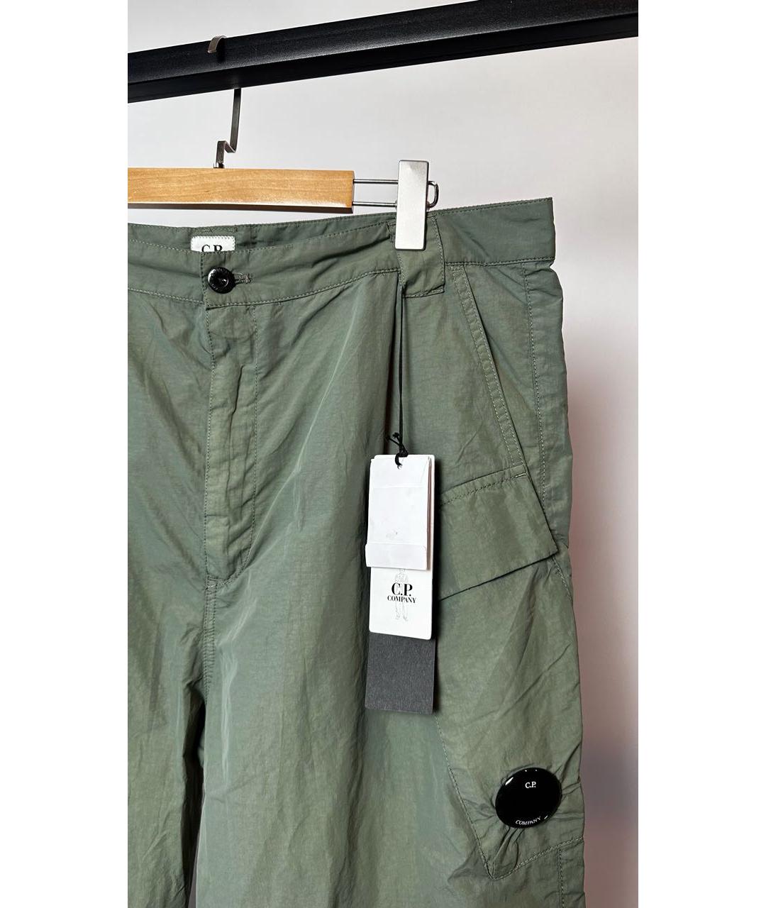 CP COMPANY Хаки полиамидовые повседневные брюки, фото 3