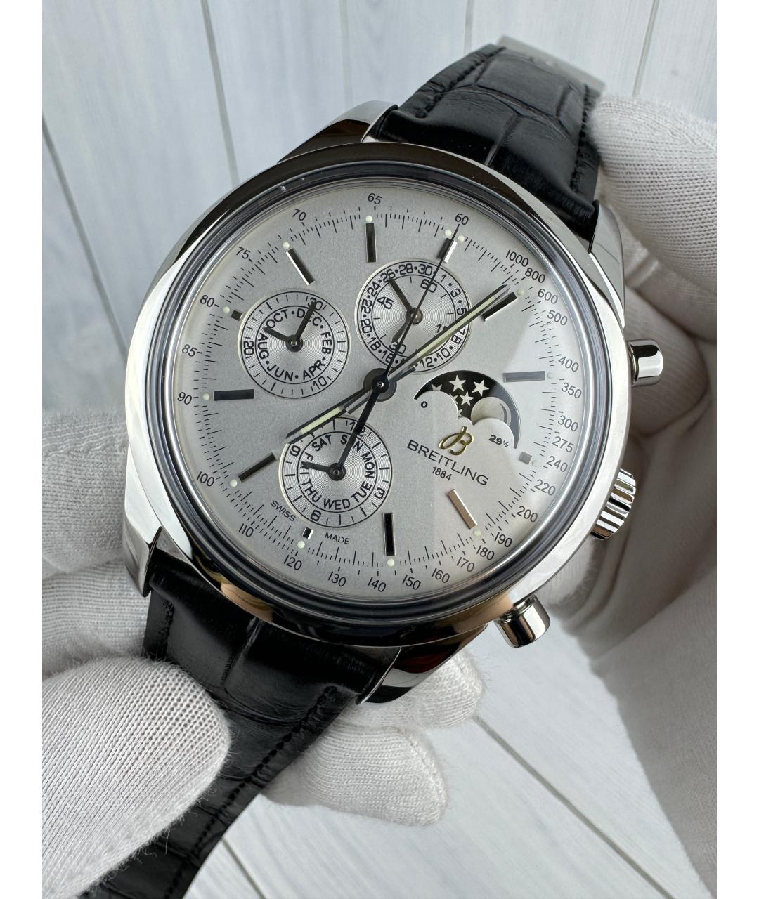 BREITLING Белые часы, фото 3