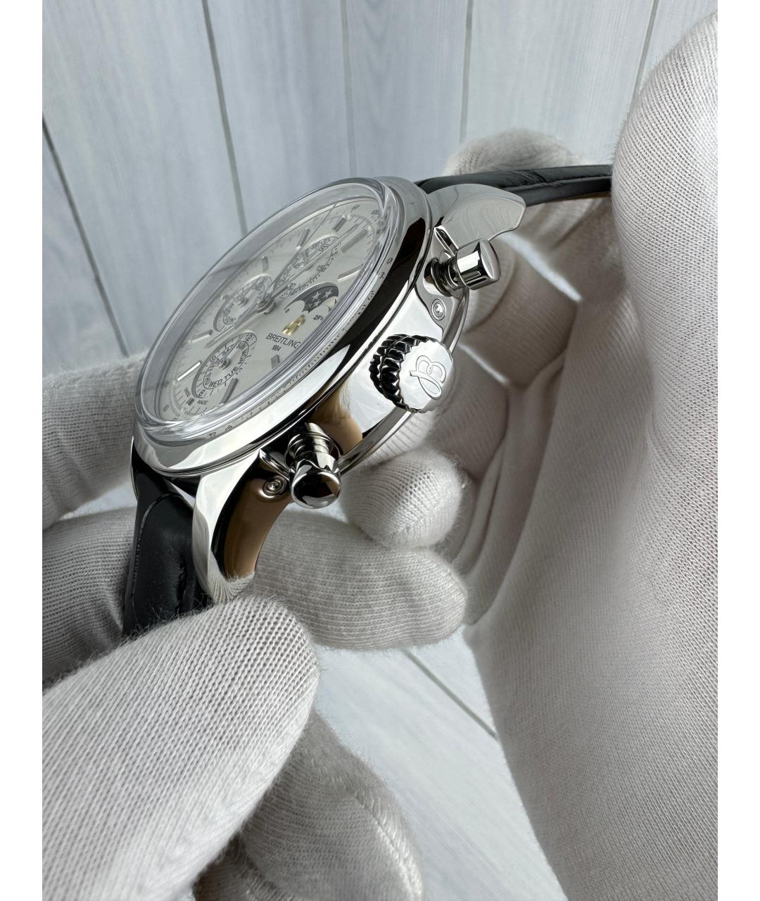 BREITLING Белые часы, фото 4