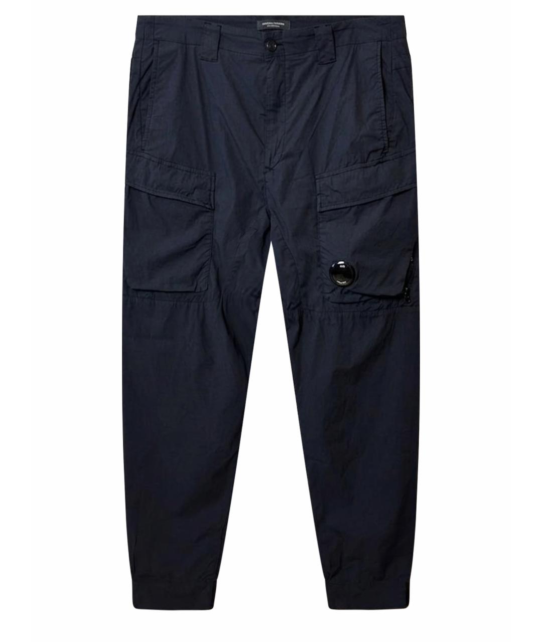 CP COMPANY Темно-синие полиамидовые повседневные брюки, фото 1