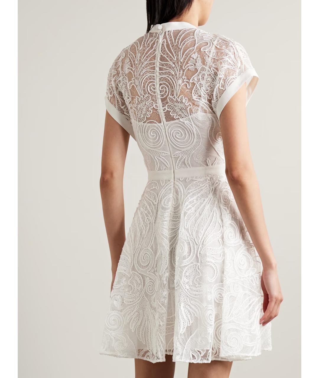 ZUHAIR MURAD Белое коктейльное платье, фото 3