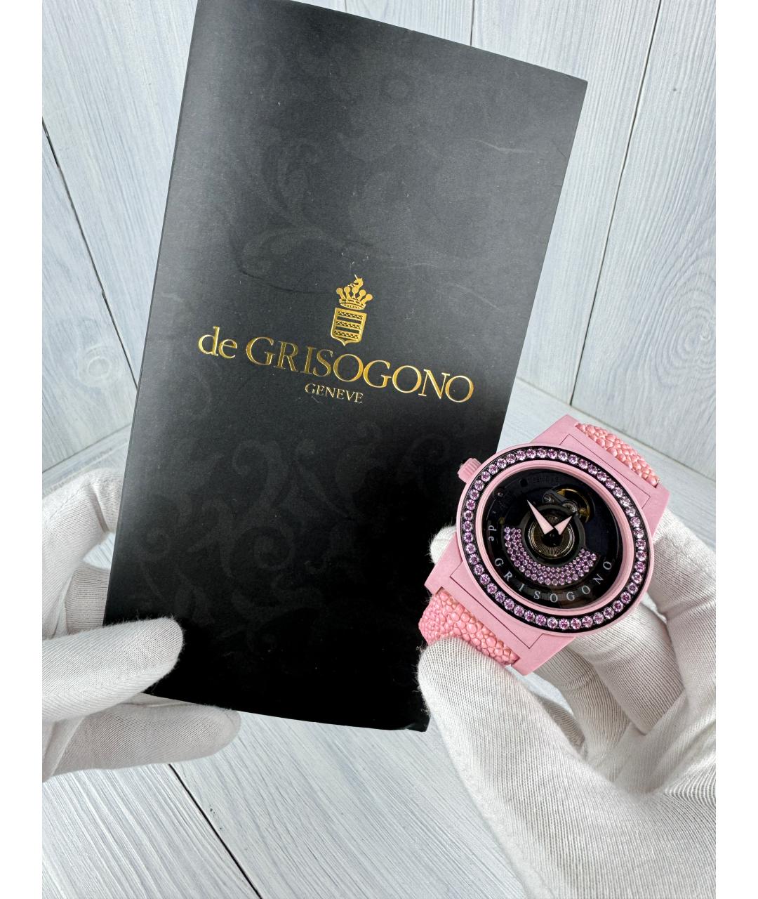 DE GRISOGONO Черные часы, фото 2