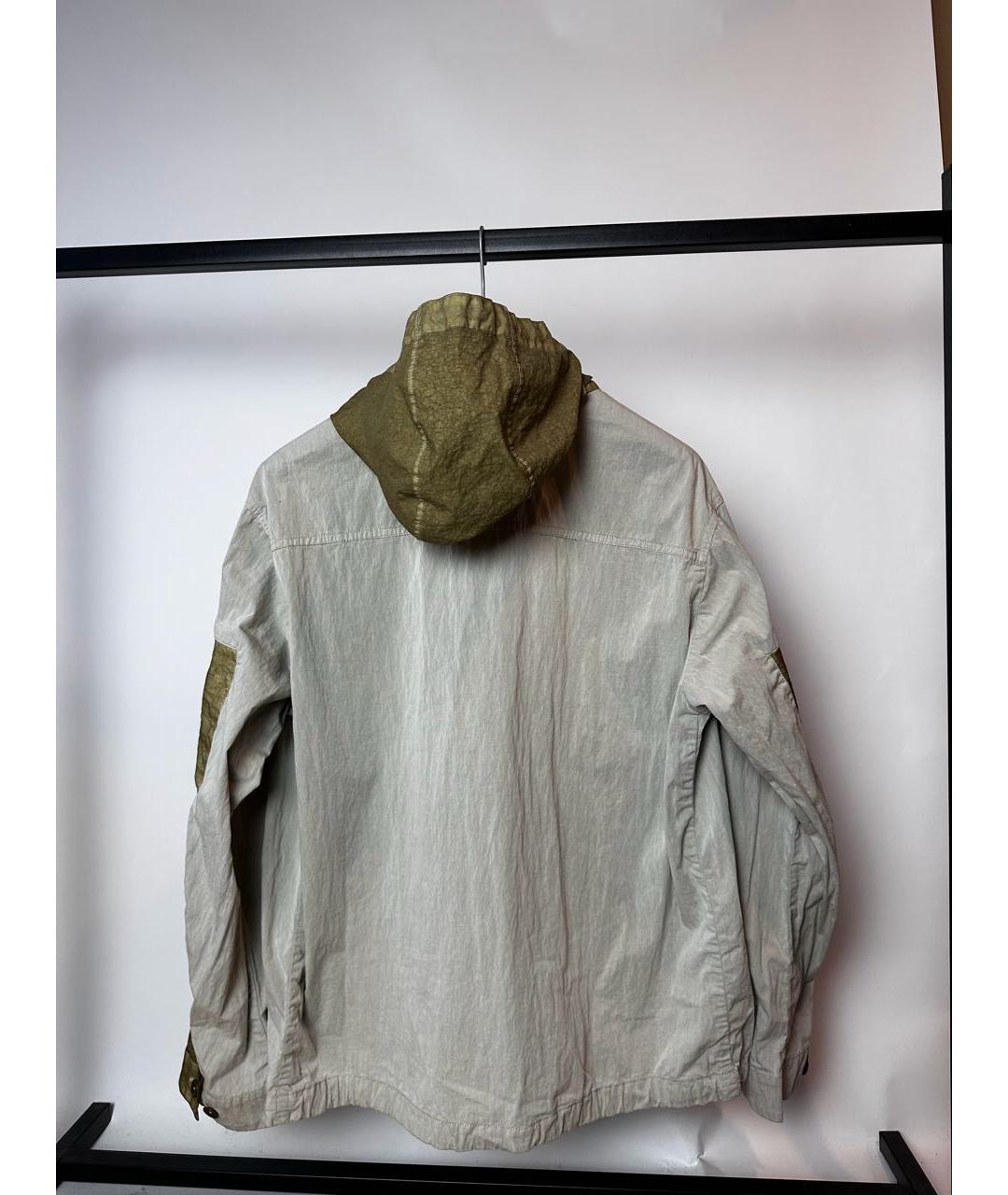 CP COMPANY Бежевая хлопковая куртка, фото 5