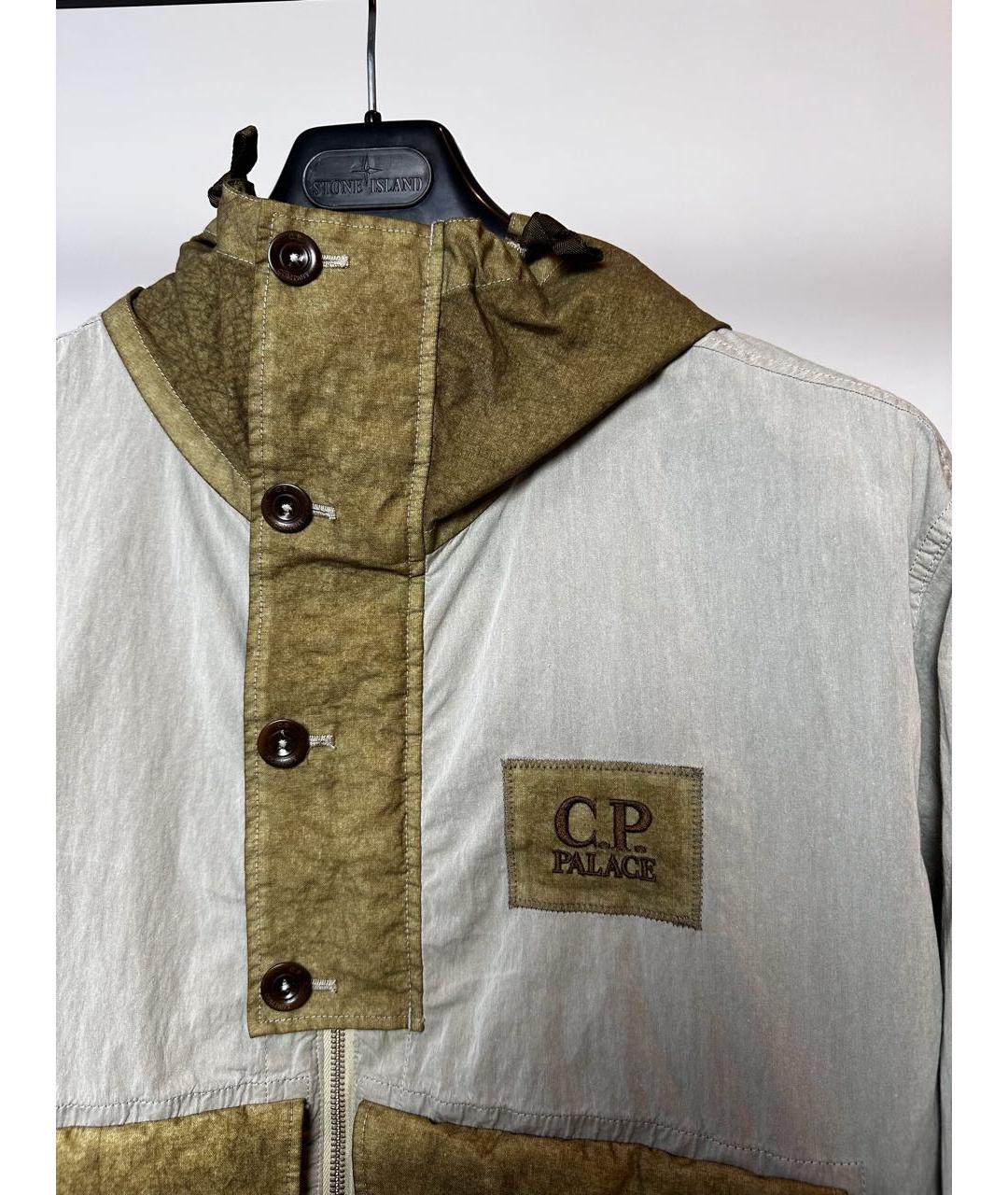 CP COMPANY Бежевая хлопковая куртка, фото 2
