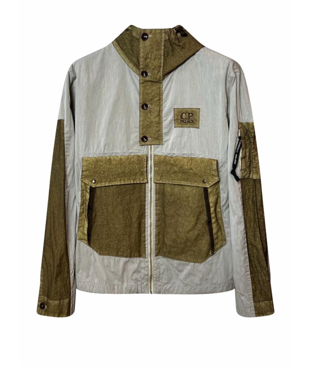 CP COMPANY Бежевая хлопковая куртка, фото 1