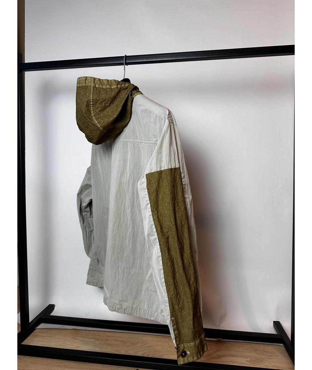 CP COMPANY Бежевая хлопковая куртка, фото 6
