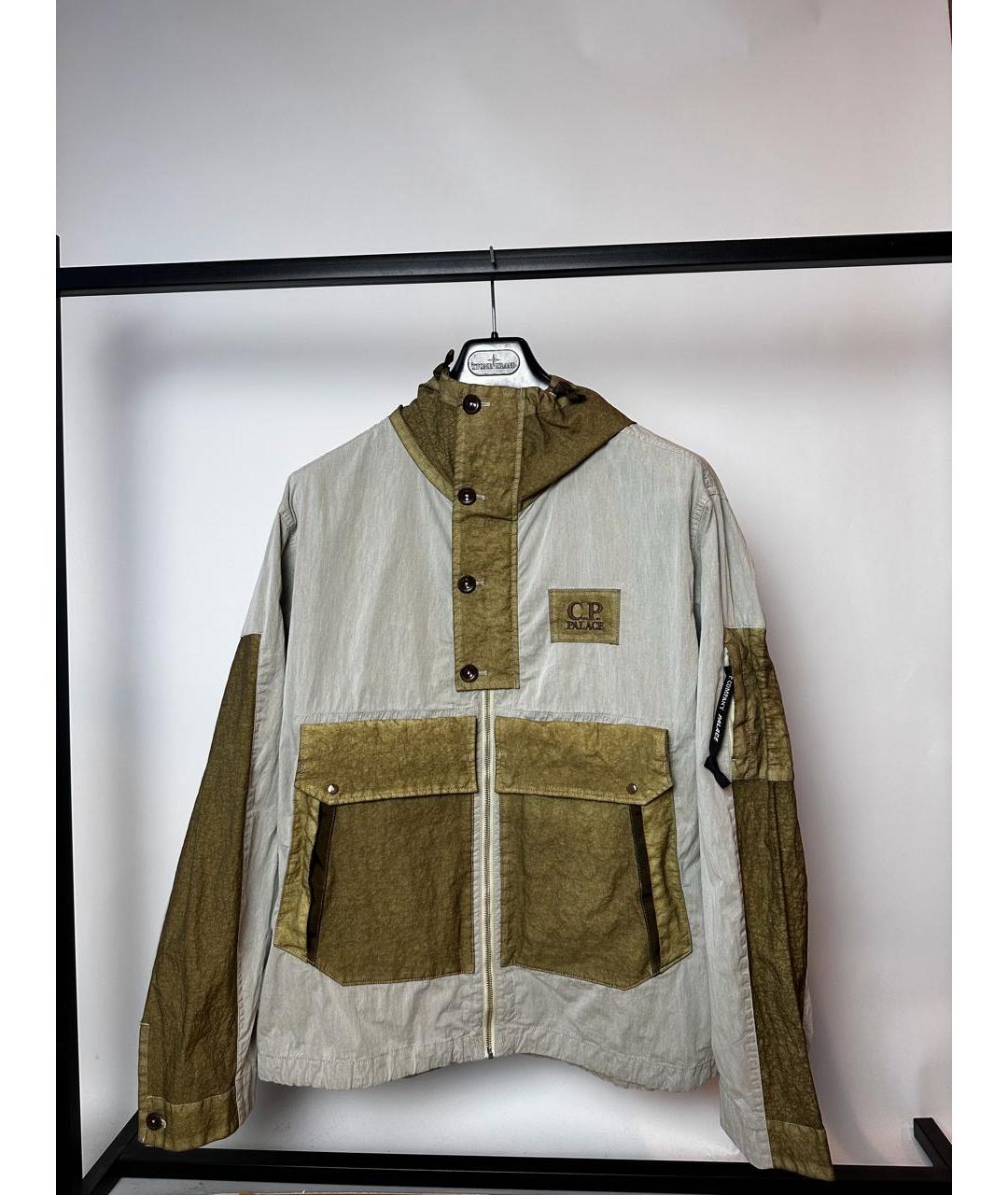CP COMPANY Бежевая хлопковая куртка, фото 9