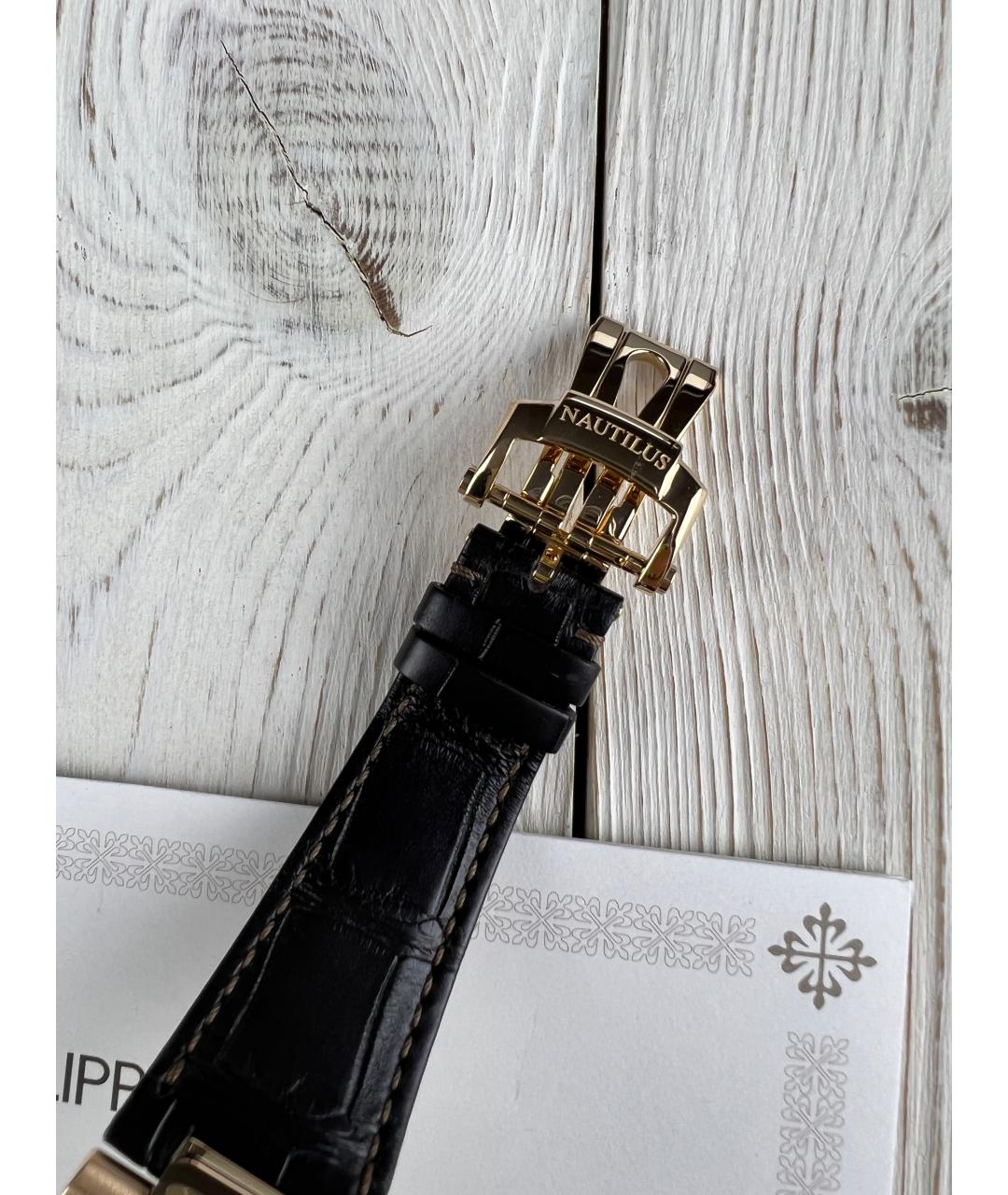 PATEK PHILIPPE Коричневые часы из розового золота, фото 6