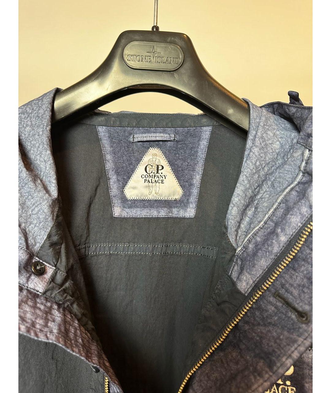 CP COMPANY Синяя полиамидовая куртка, фото 6